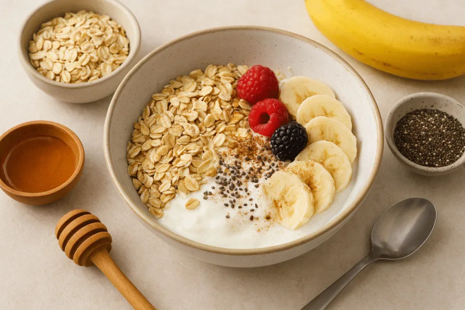 Iogurte Natural com Aveia Pós-Treino a Receita Fácil que Turbina Sua Recuperação